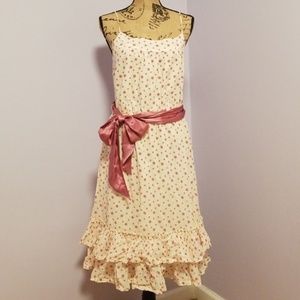 Gap Pink Polka Dot Dress